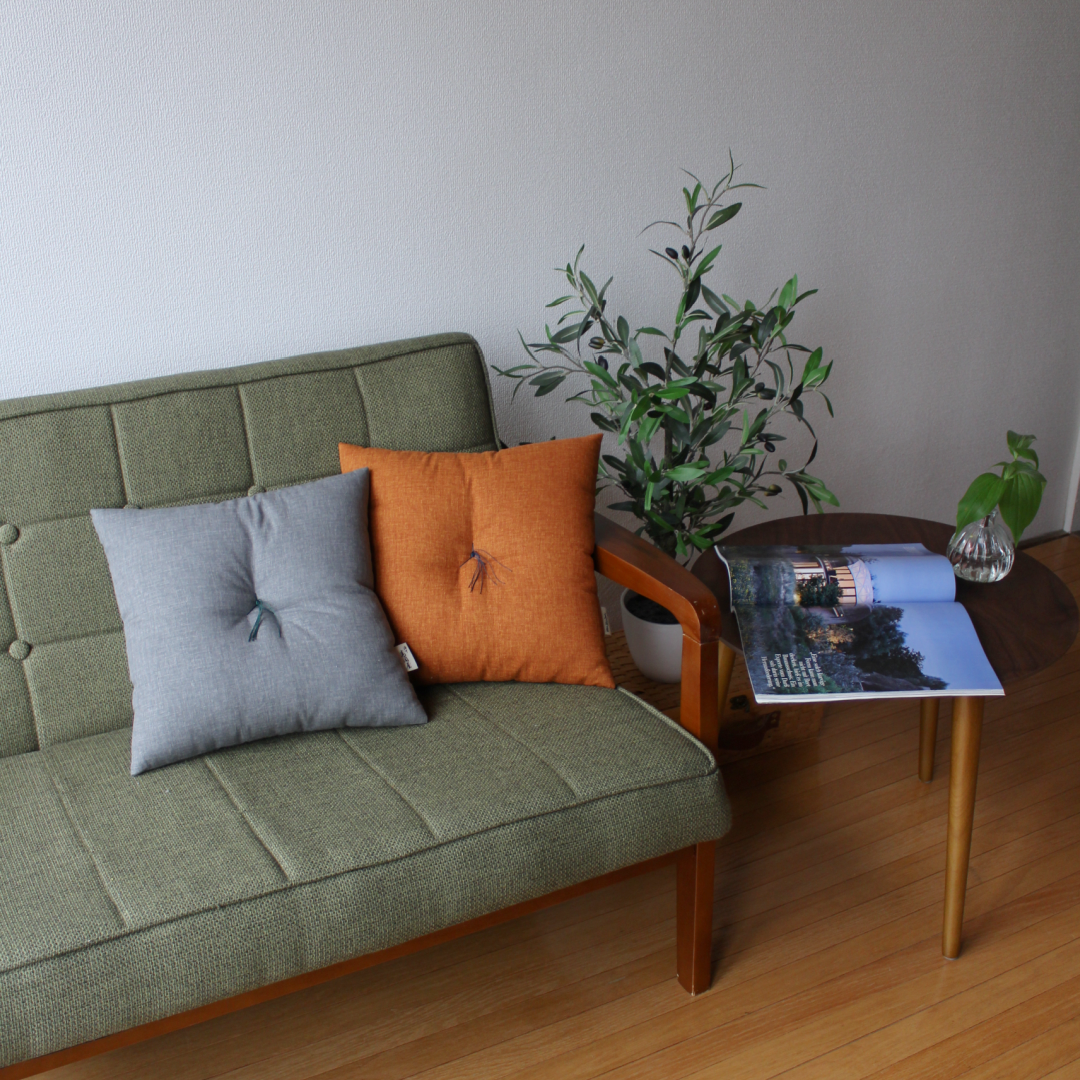 Sofa Zabuton Cushion - Takaokaya,  zabuton, futon, cushion, made in Kyoto