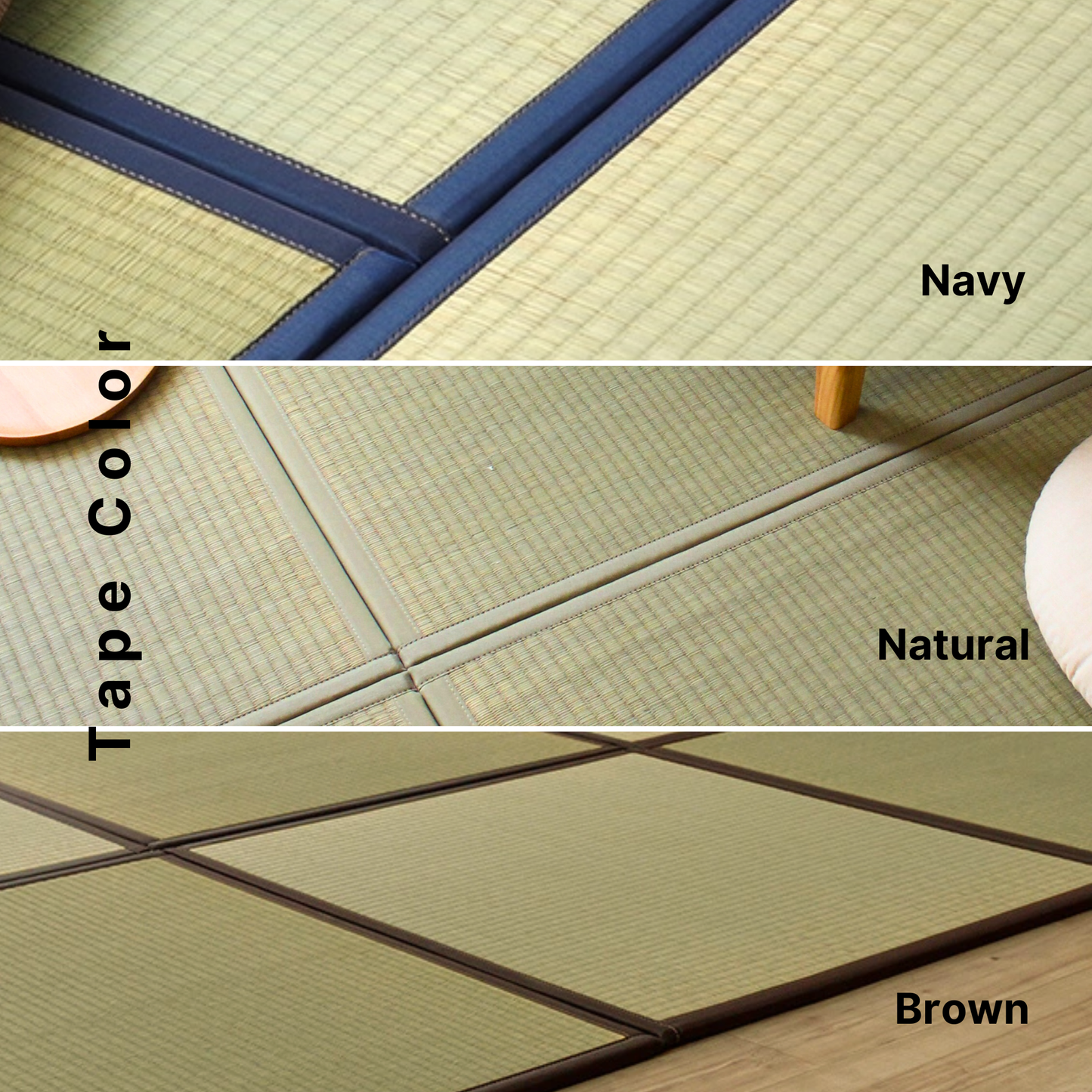 Unit Square Tatami - Takaokaya, zabuton, futon, cushion, made in Kyoto