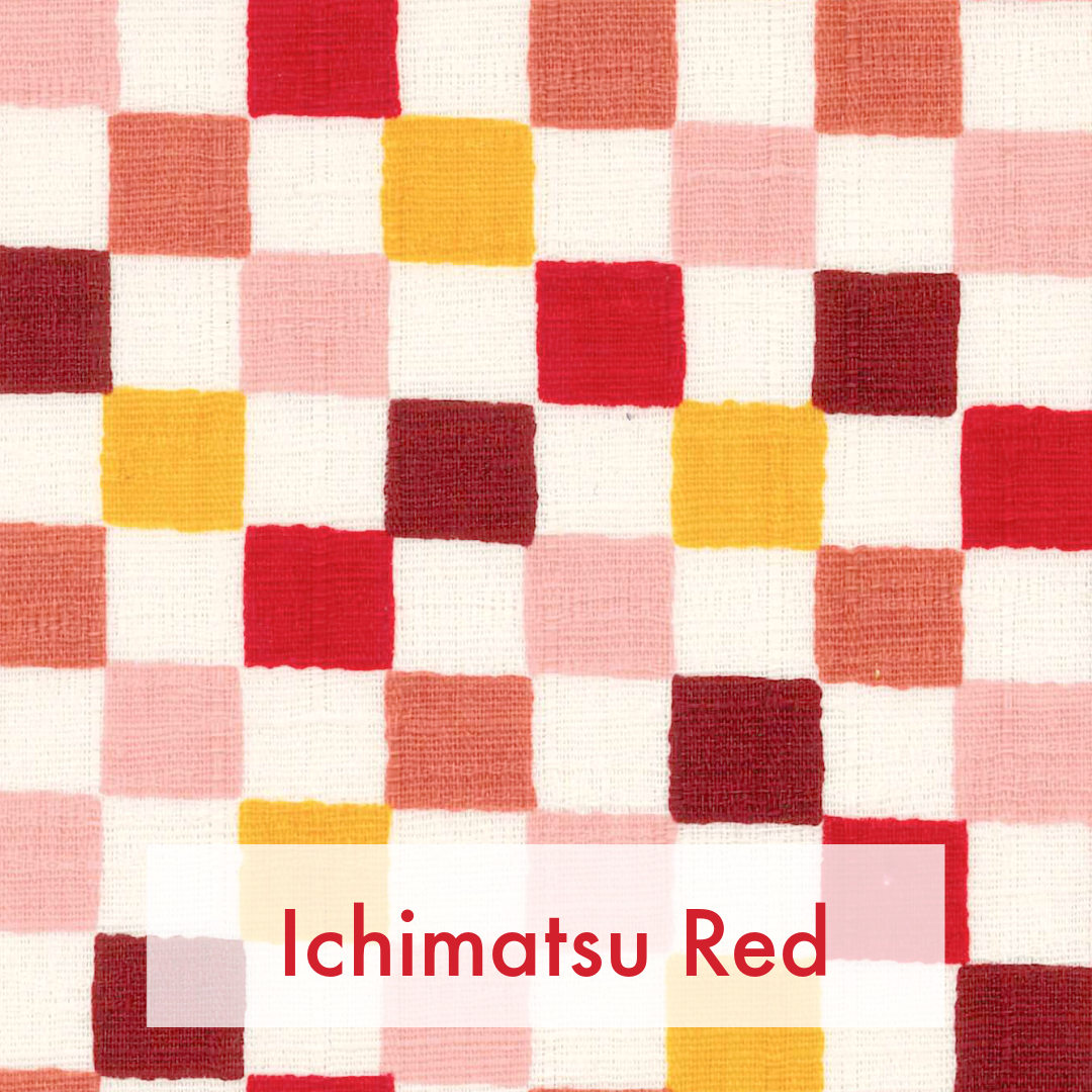 Ojami Cushion | Ichimatsu | 2024 Spring Collection - Takaokaya,  zabuton, futon, cushion, made in Kyoto