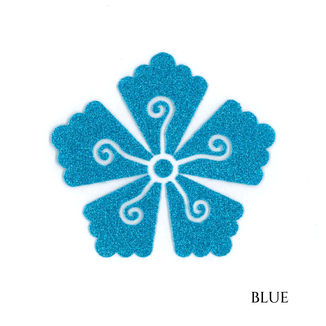 Hanakomon (Birthday Flower Crest) - Takaokaya,  zabuton, futon, cushion, made in Kyoto
