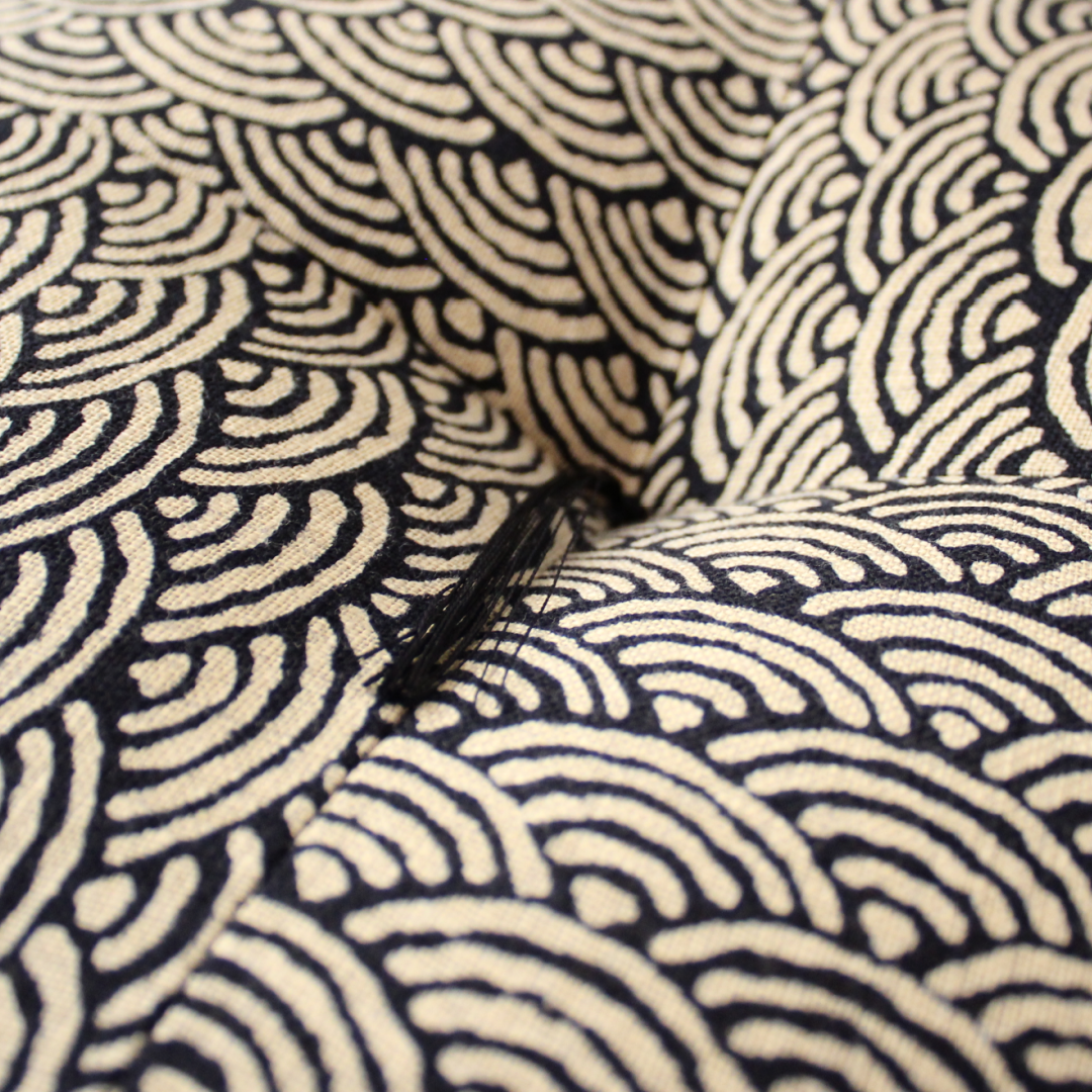 Ojami Cushion | Aizome-Fu - Takaokaya, zabuton, futon, cushion, made in Kyoto