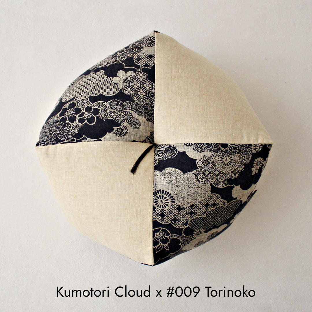 Ojami Cushion | Aizome-Fu x Color - Takaokaya,  zabuton, futon, cushion, made in Kyoto