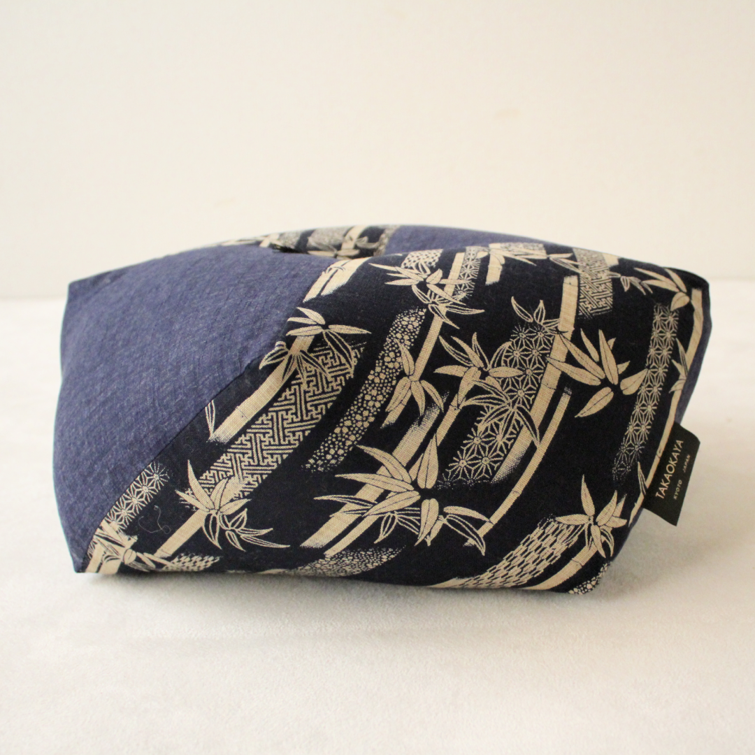 Ojami Cushion | Aizome-Fu x Color - Takaokaya,  zabuton, futon, cushion, made in Kyoto