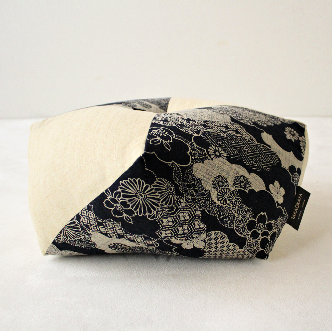 Ojami Cushion | Aizome-Fu x Color - Takaokaya,  zabuton, futon, cushion, made in Kyoto