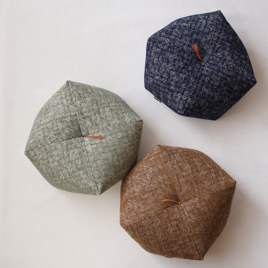 Ojami Cushion | Patiner - Takaokaya,  zabuton, futon, cushion, made in Kyoto