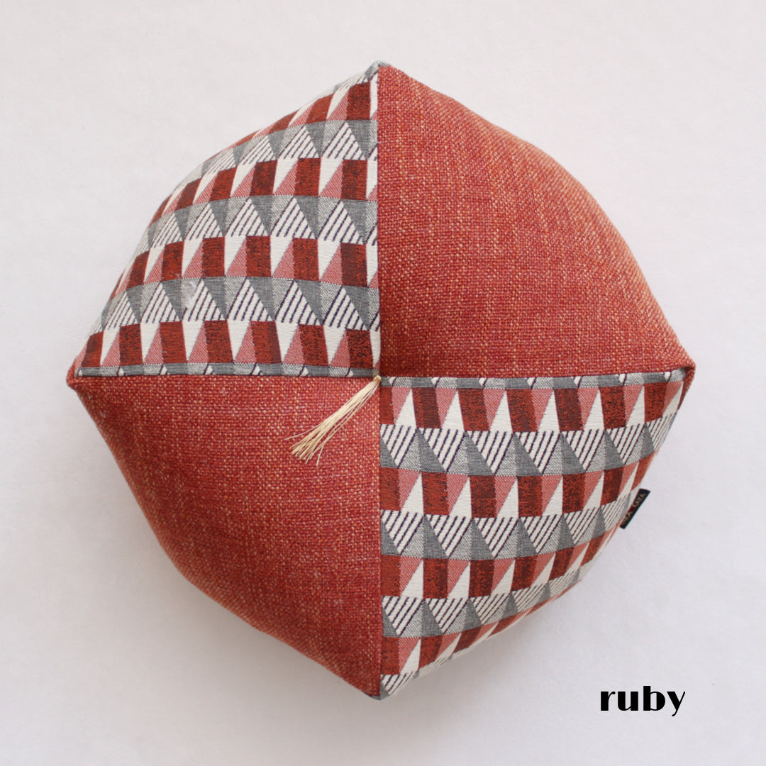 Ojami Cushion | chocolat - Takaokaya,  zabuton, futon, cushion, made in Kyoto