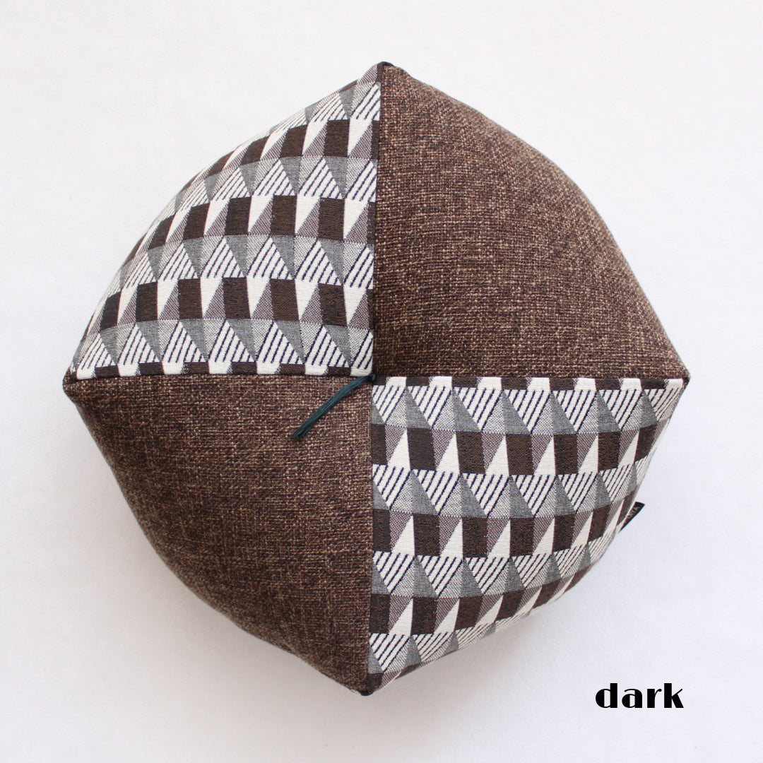Ojami Cushion | chocolat - Takaokaya,  zabuton, futon, cushion, made in Kyoto