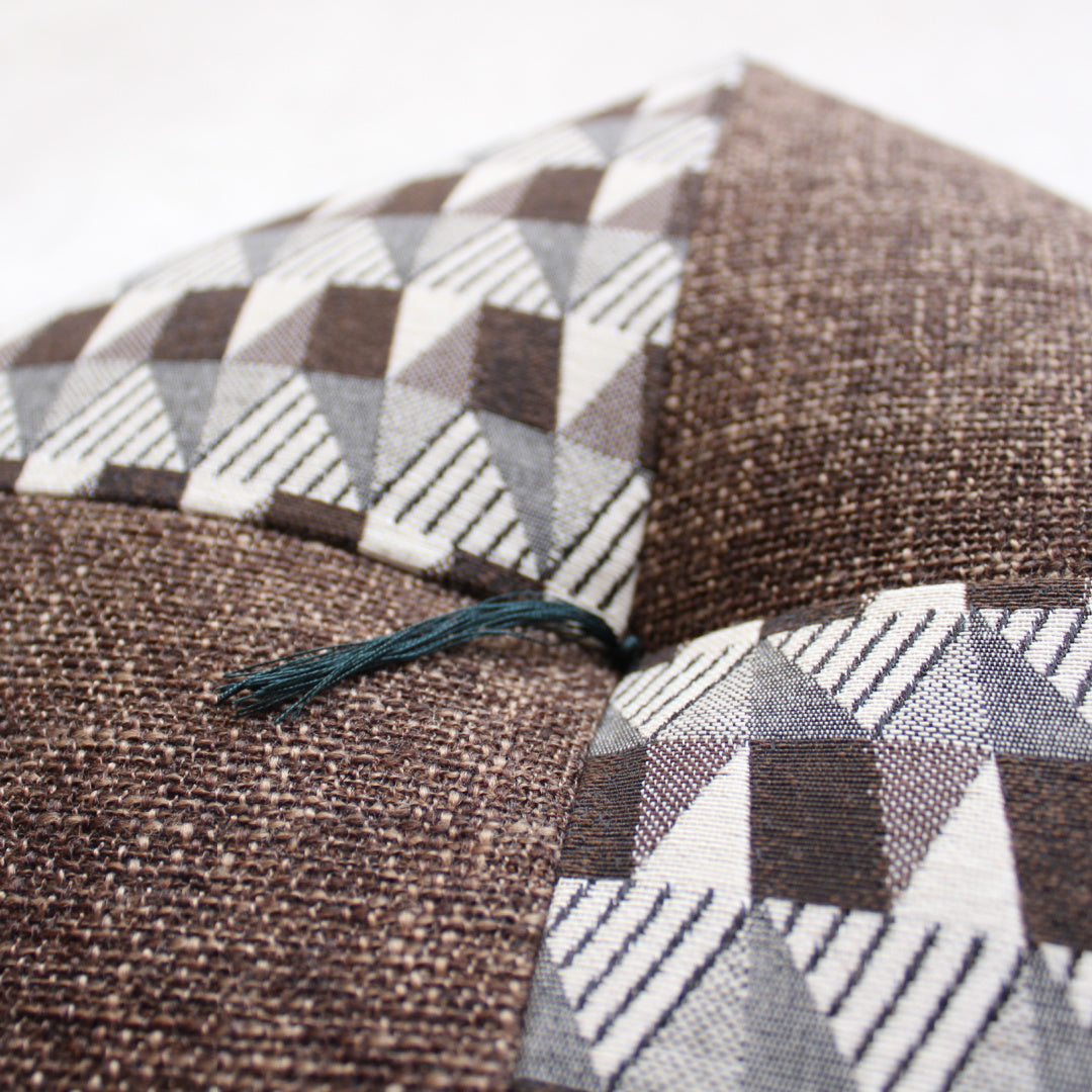 Ojami Cushion | chocolat - Takaokaya,  zabuton, futon, cushion, made in Kyoto