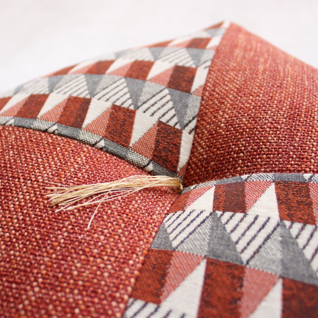 Ojami Cushion | chocolat - Takaokaya,  zabuton, futon, cushion, made in Kyoto