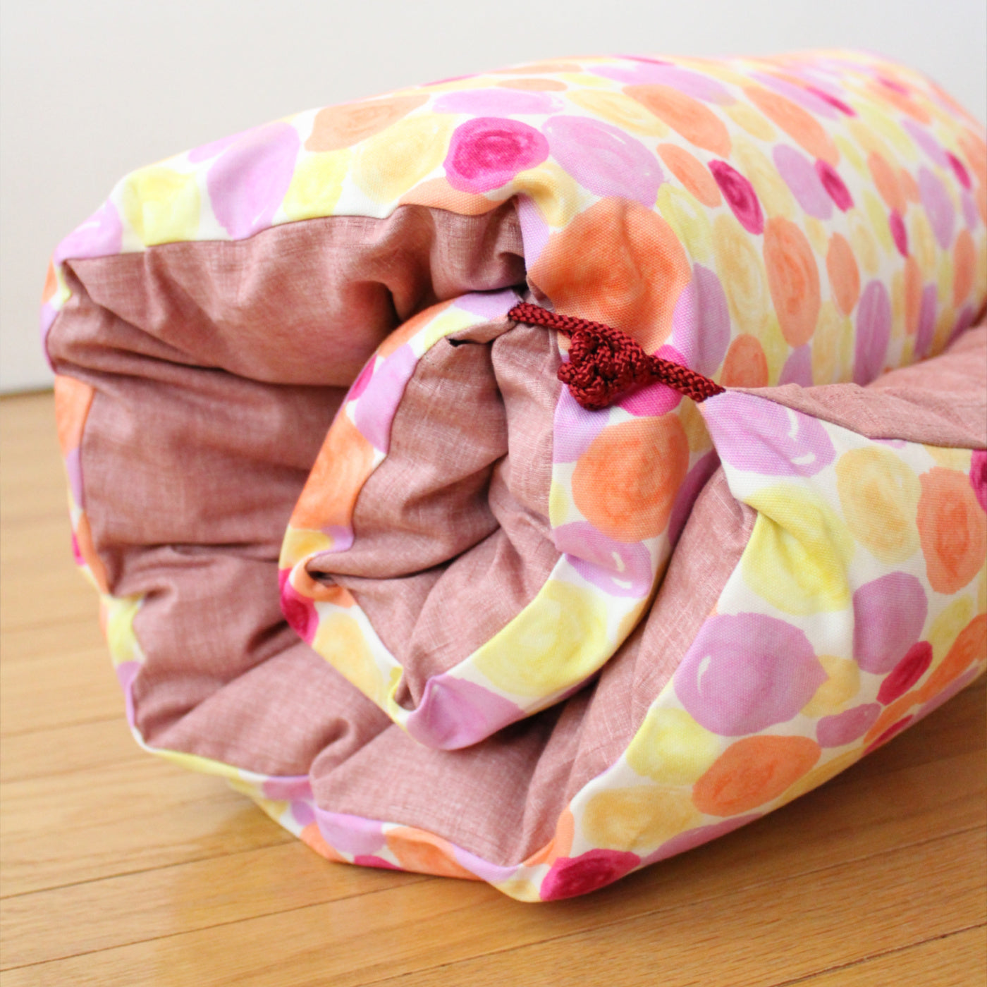 Gorone Kids Nap Futon - Takaokaya,  zabuton, futon, cushion, made in Kyoto