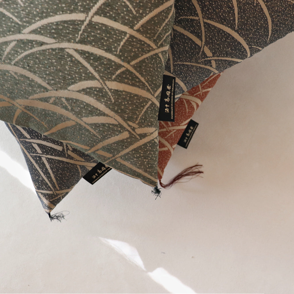 Kyoto Zabuton Cushion | Tsuyukusa | Global Online Limited Edition - Takaokaya