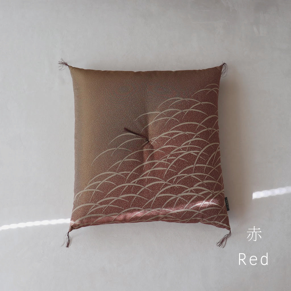 Kyoto Zabuton Cushion | Tsuyukusa | Global Online Limited Edition - Takaokaya