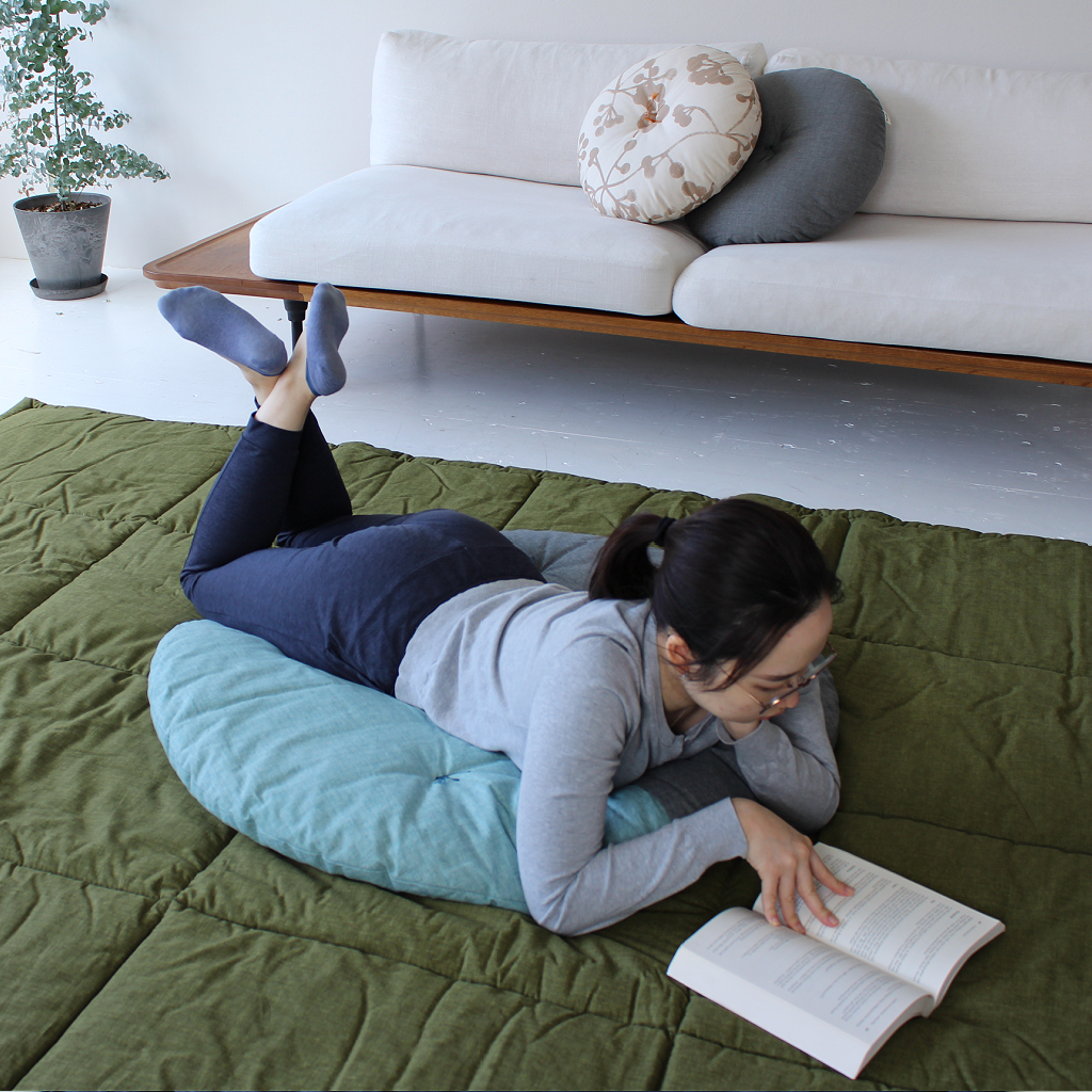 Senbei Zabuton Lounge Cushion - Takaokaya