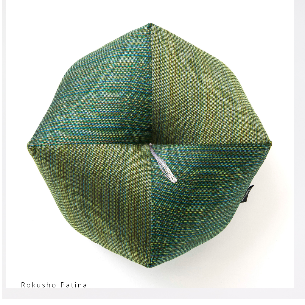 Ojami Cushion | Nishijin Silk - Takaokaya
