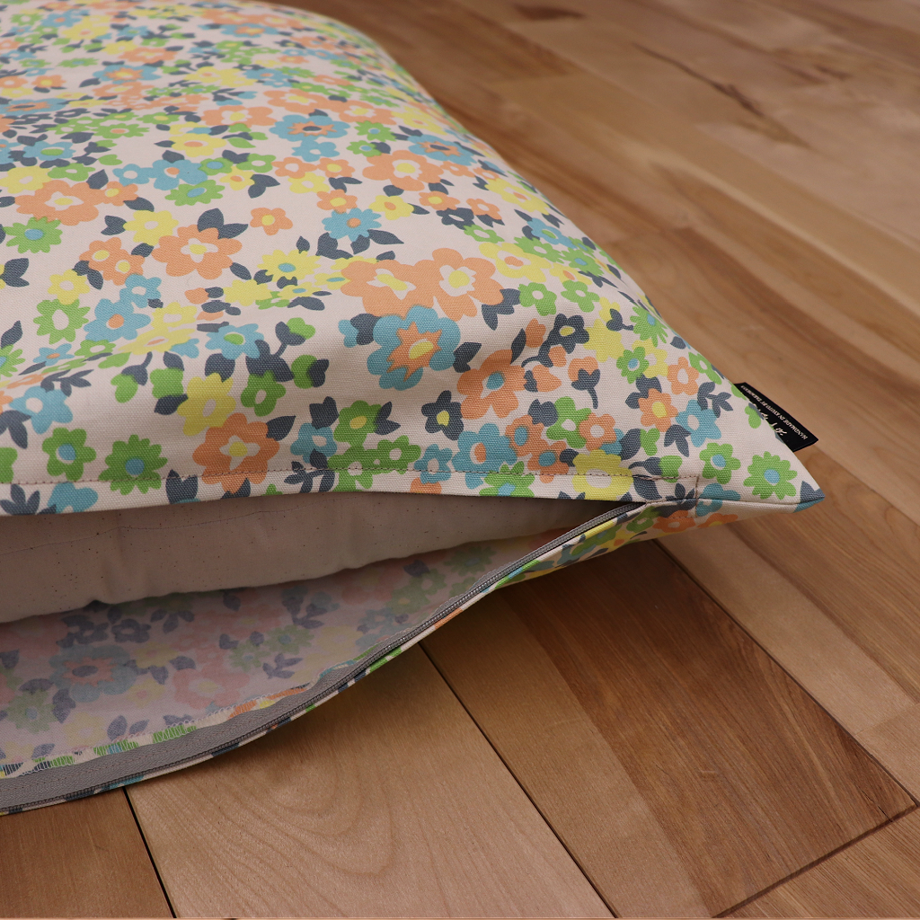 Kyoto Zabuton Cushion | Nude and Cover Set - Takaokaya