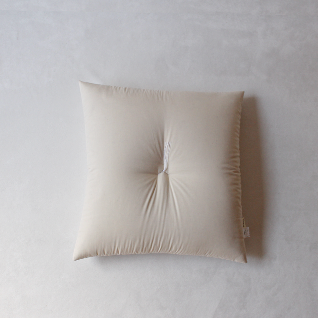 Kyoto Zabuton Cushion | Nude - Takaokaya