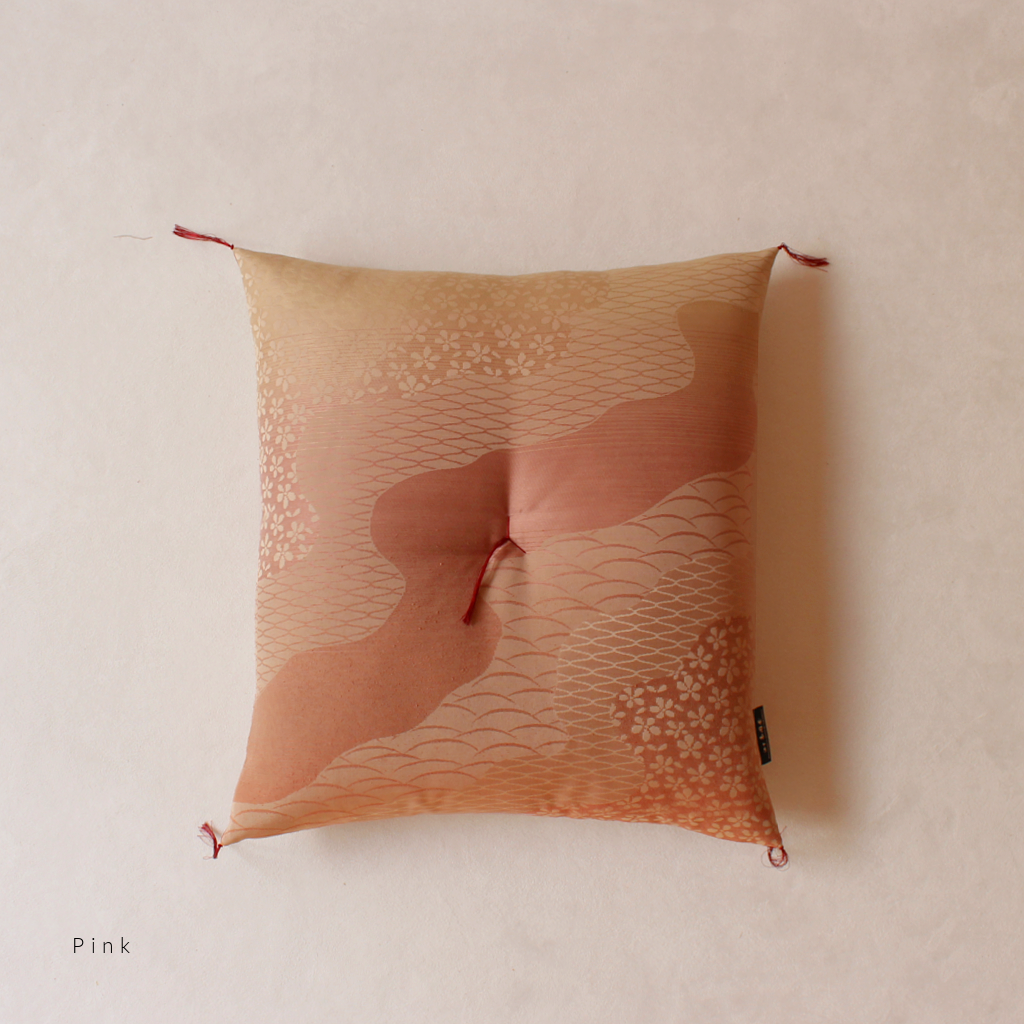Kyoto Zabuton Cushion | Seseragi | Global Online Limited - Takaokaya