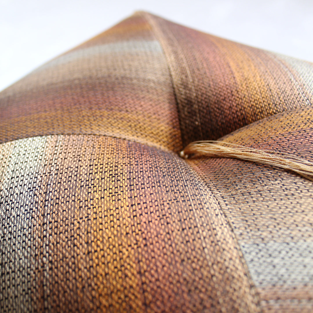 Ojami Cushion | Nishijin Silk - 2023 New Color - - Takaokaya,  zabuton, futon, cushion, made in Kyoto