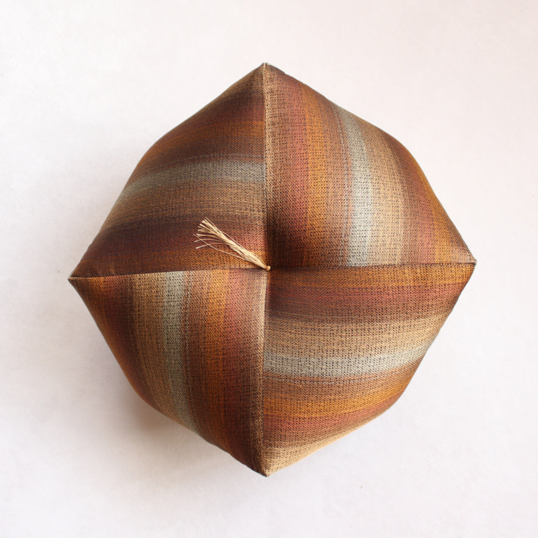 Ojami Cushion | Nishijin Silk - 2023 New Color - - Takaokaya,  zabuton, futon, cushion, made in Kyoto