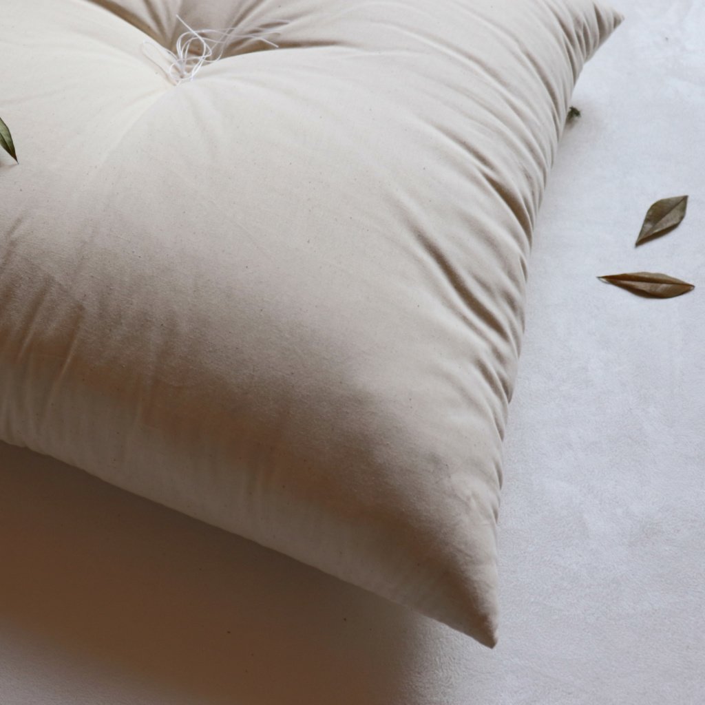 Kyoto Zabuton Cushion | Nude and Cover Set - Takaokaya