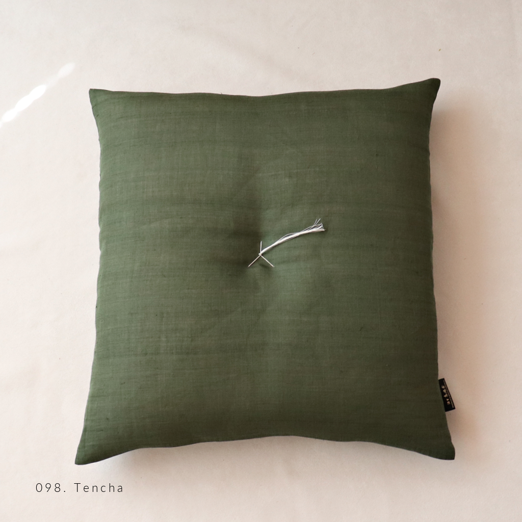 Kyoto Zabuton Cushion | Linen - Takaokaya