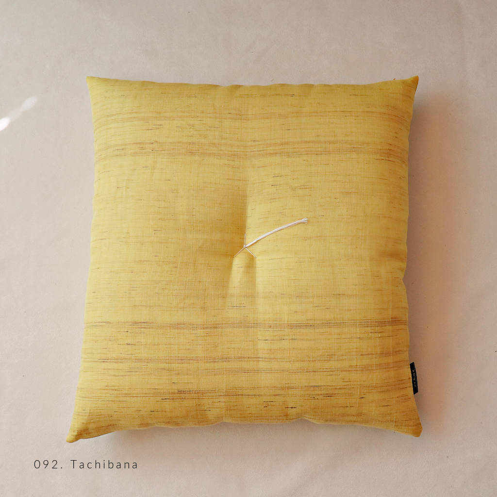 Kyoto Zabuton Cushion | Linen - Takaokaya