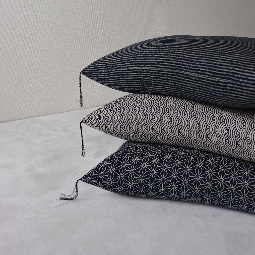 Kyoto Zabuton Cushion | Aizome-Fu - Takaokaya