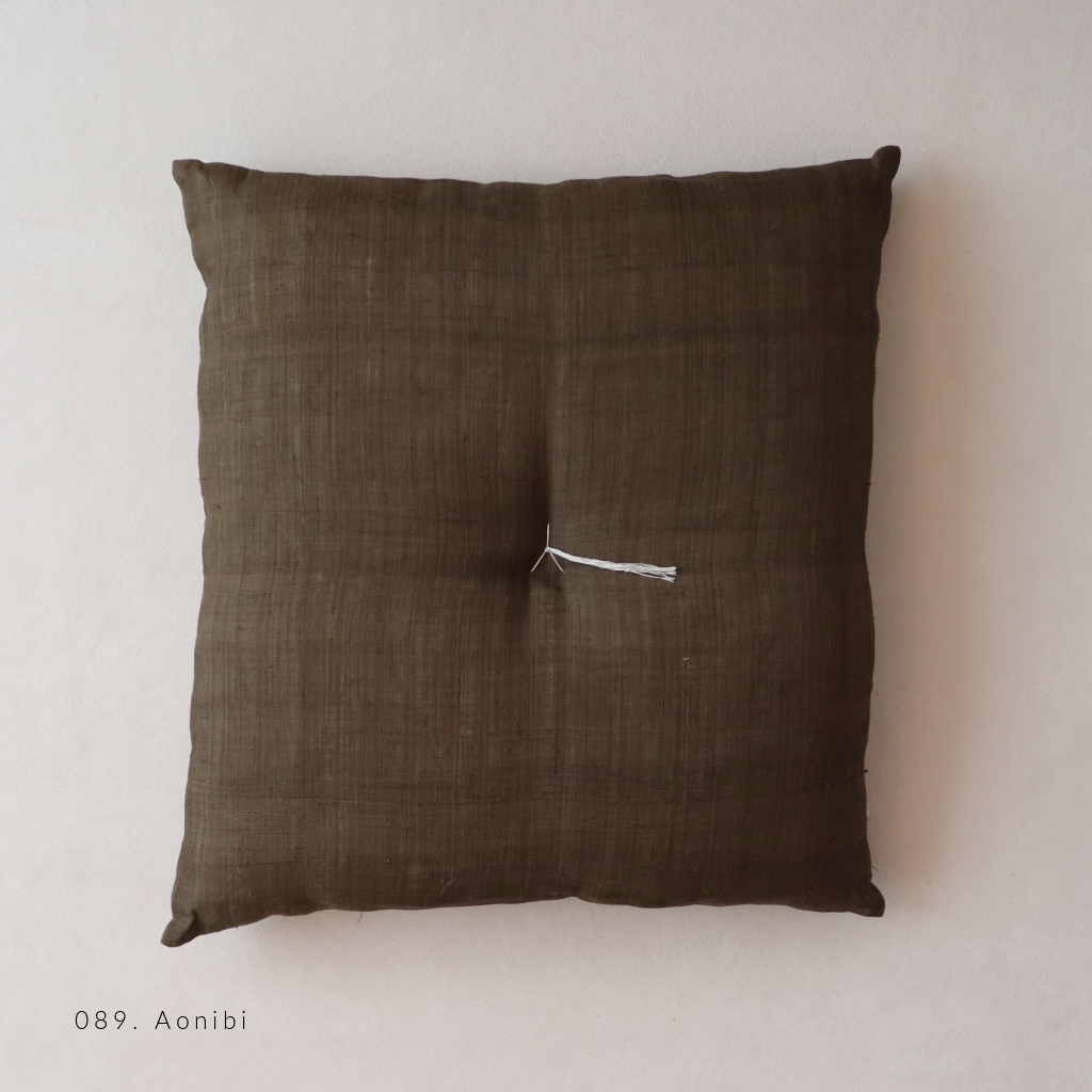 Kyoto Zabuton Cushion | Linen - Takaokaya