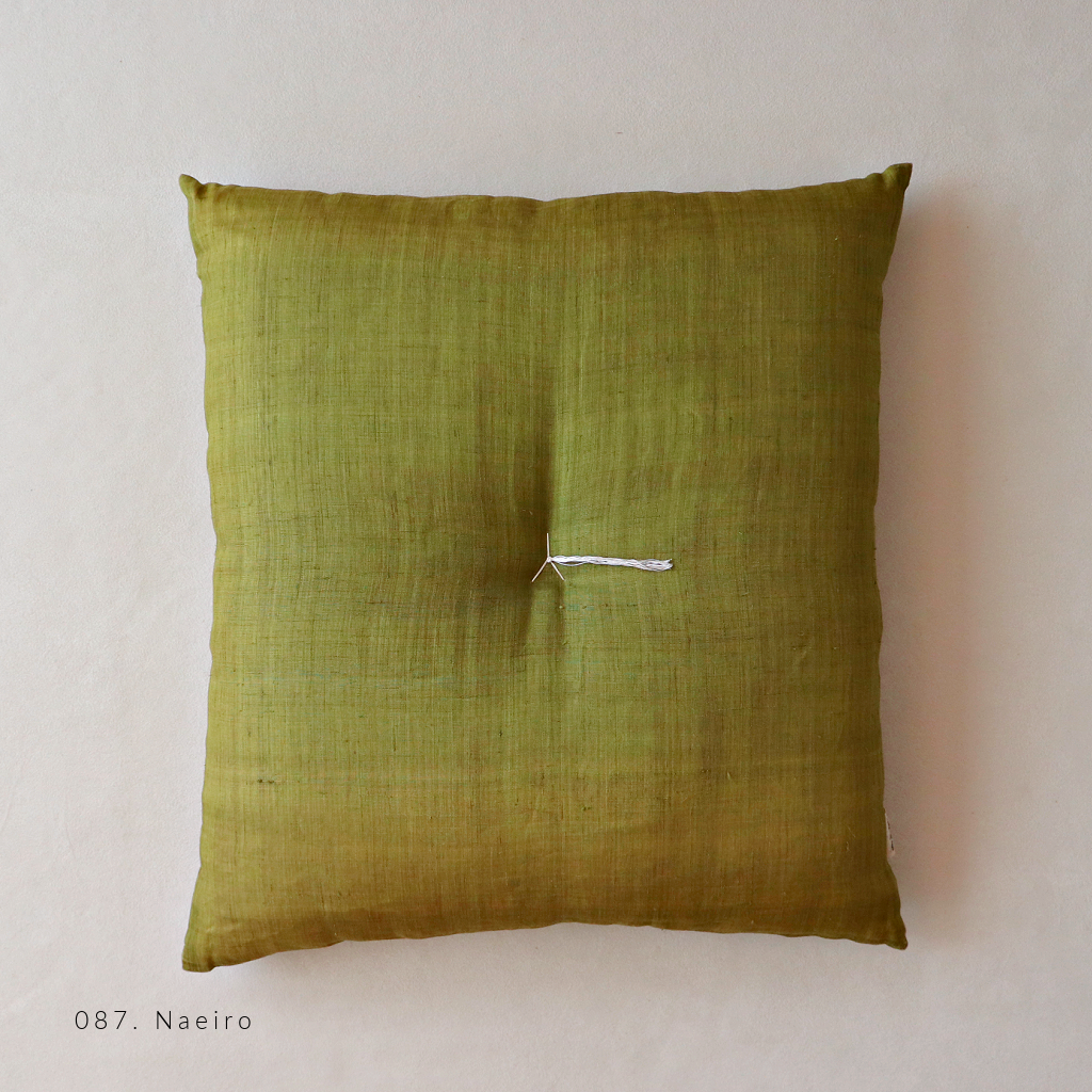 Kyoto Zabuton Cushion | Linen - Takaokaya