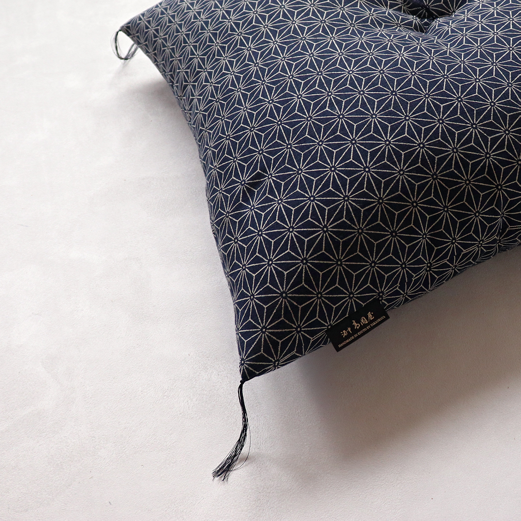 Kyoto Zabuton Cushion | Aizome-Fu - Takaokaya
