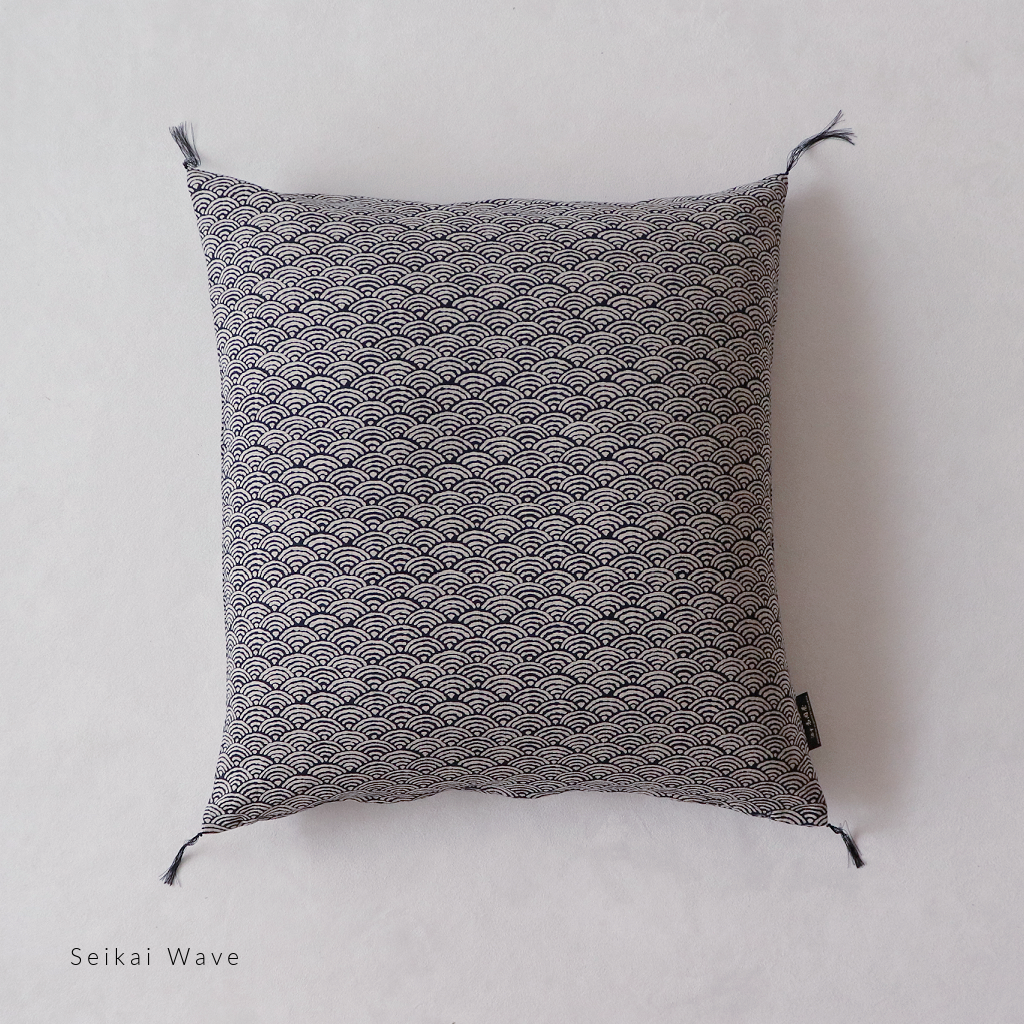 Zabuton Cushion Cover | Aizome-Fu - Takaokaya