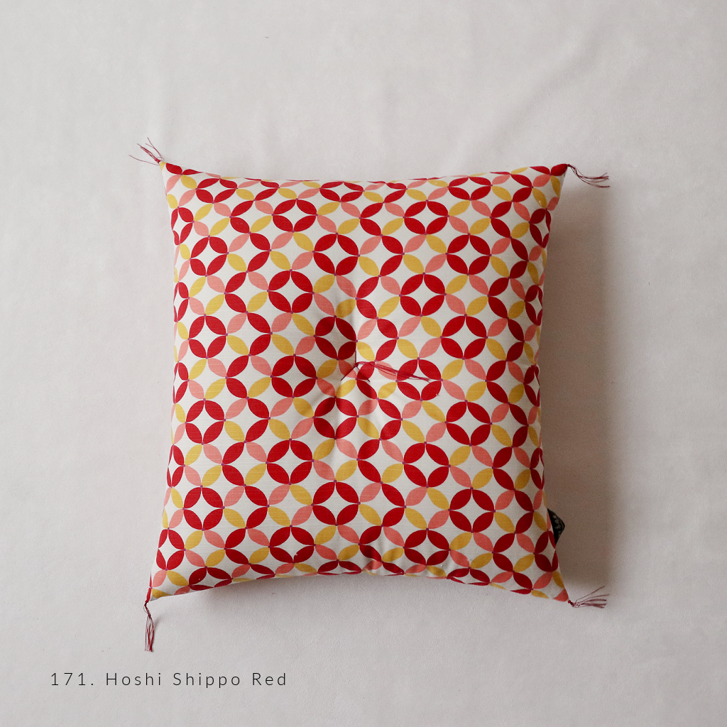 Kyoto Zabuton Cushion | Japanese Pattern - Takaokaya