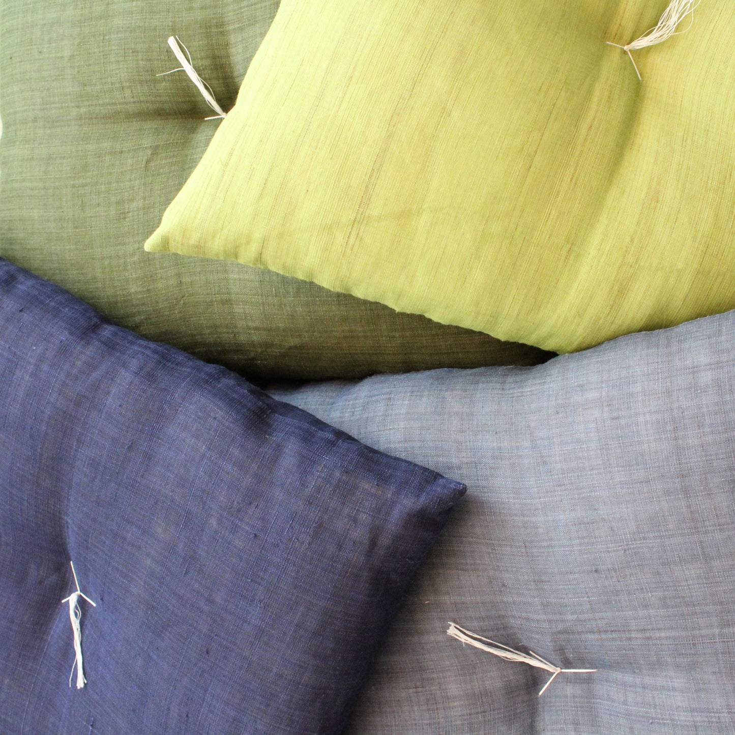 Kyoto Zabuton Cushion | Linen - Takaokaya