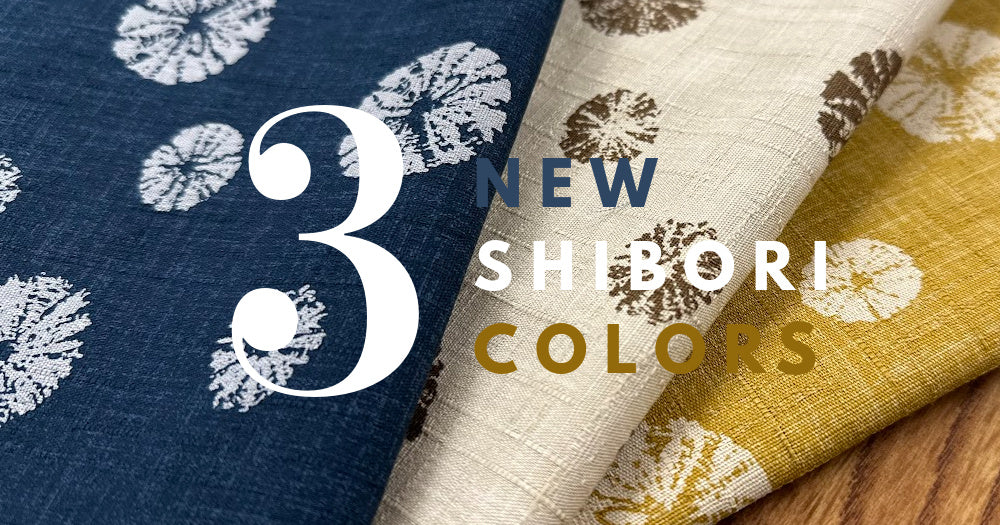 New Shibori Colors