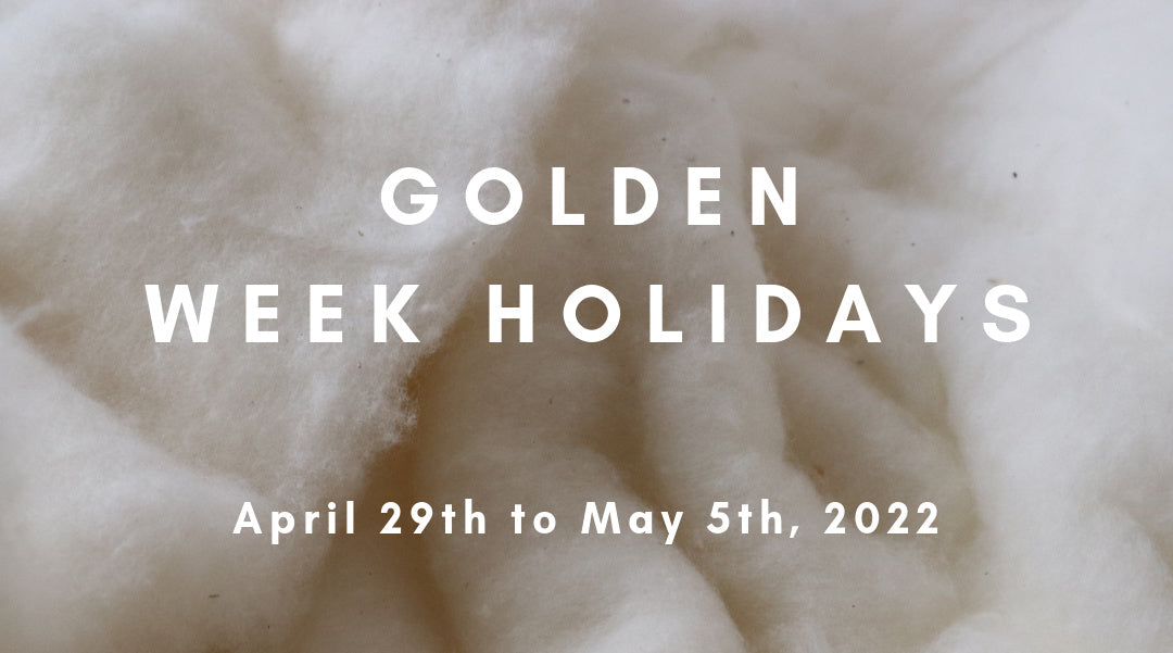 Golden Week Holiday Announcement