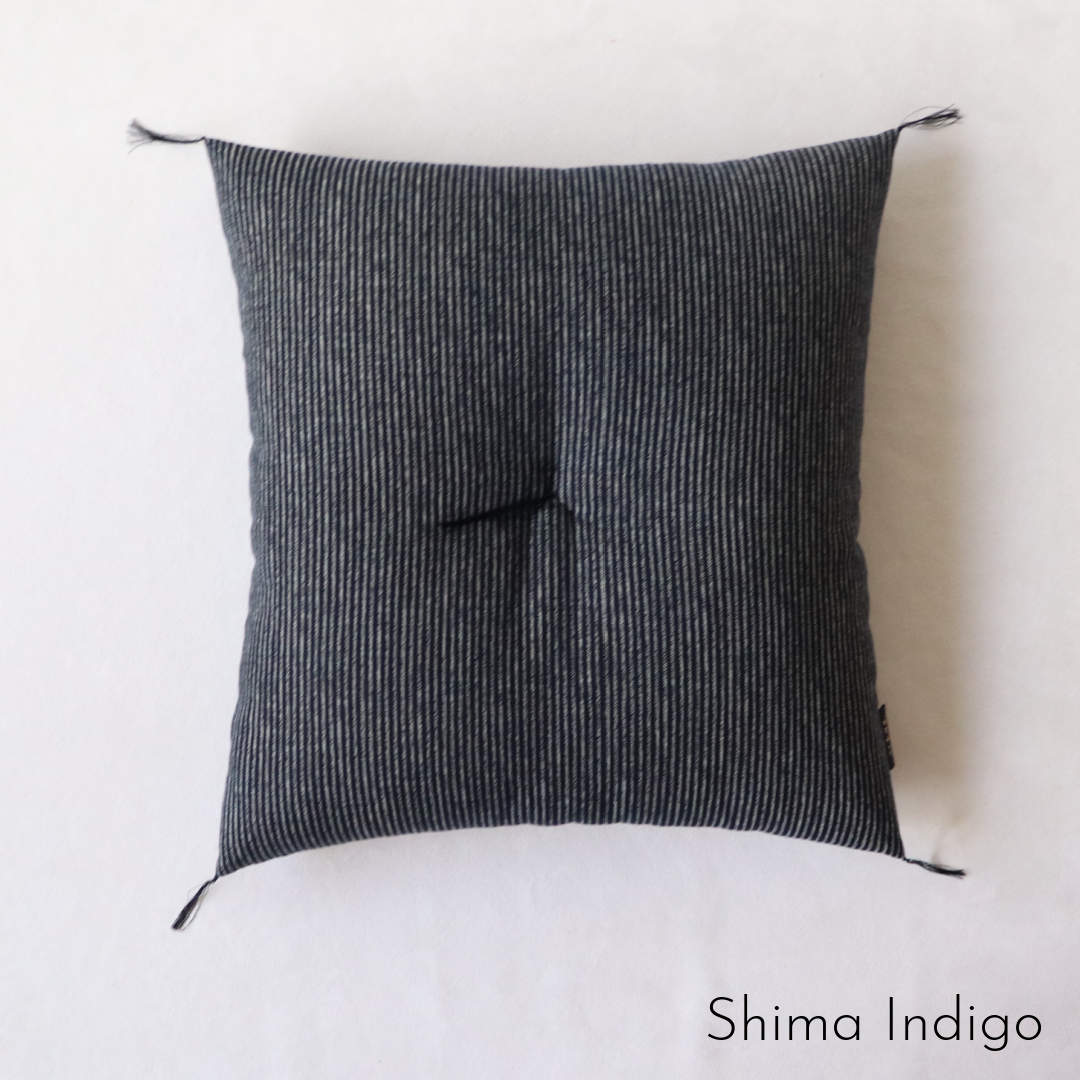 Kyoto Zabuton Cushion | Aizome-Fu | Global Online Limited Edition - Takaokaya,  zabuton, futon, cushion, made in Kyoto