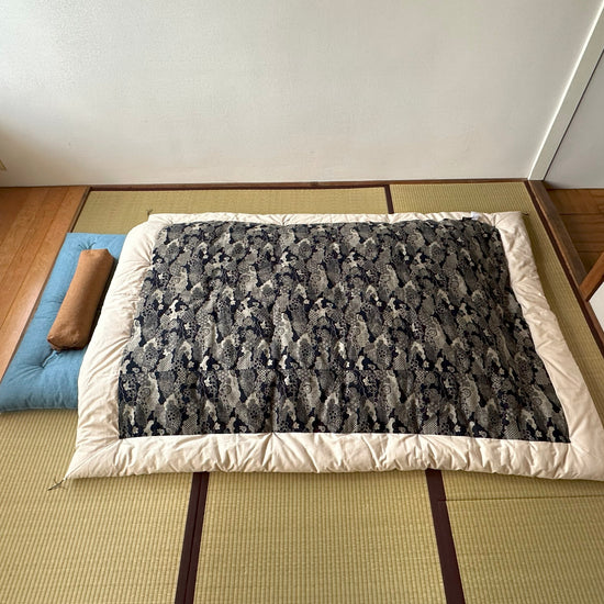 Kake Futon Comforter | Aizome-fu - Takaokaya,  zabuton, futon, cushion, made in Kyoto