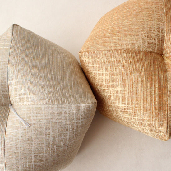 Ojami Cushion | Champagne - Takaokaya,  zabuton, futon, cushion, made in Kyoto