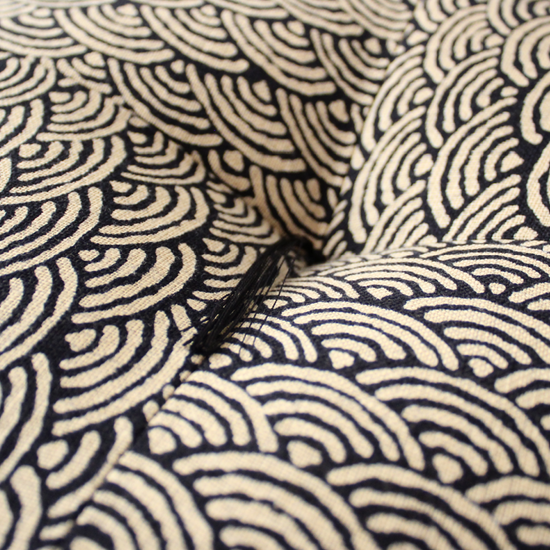 Ojami Cushion | Aizome-Fu - Takaokaya,  zabuton, futon, cushion, made in Kyoto