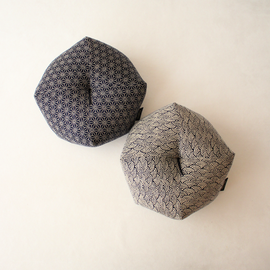 Ojami Cushion | Aizome-Fu - Takaokaya,  zabuton, futon, cushion, made in Kyoto