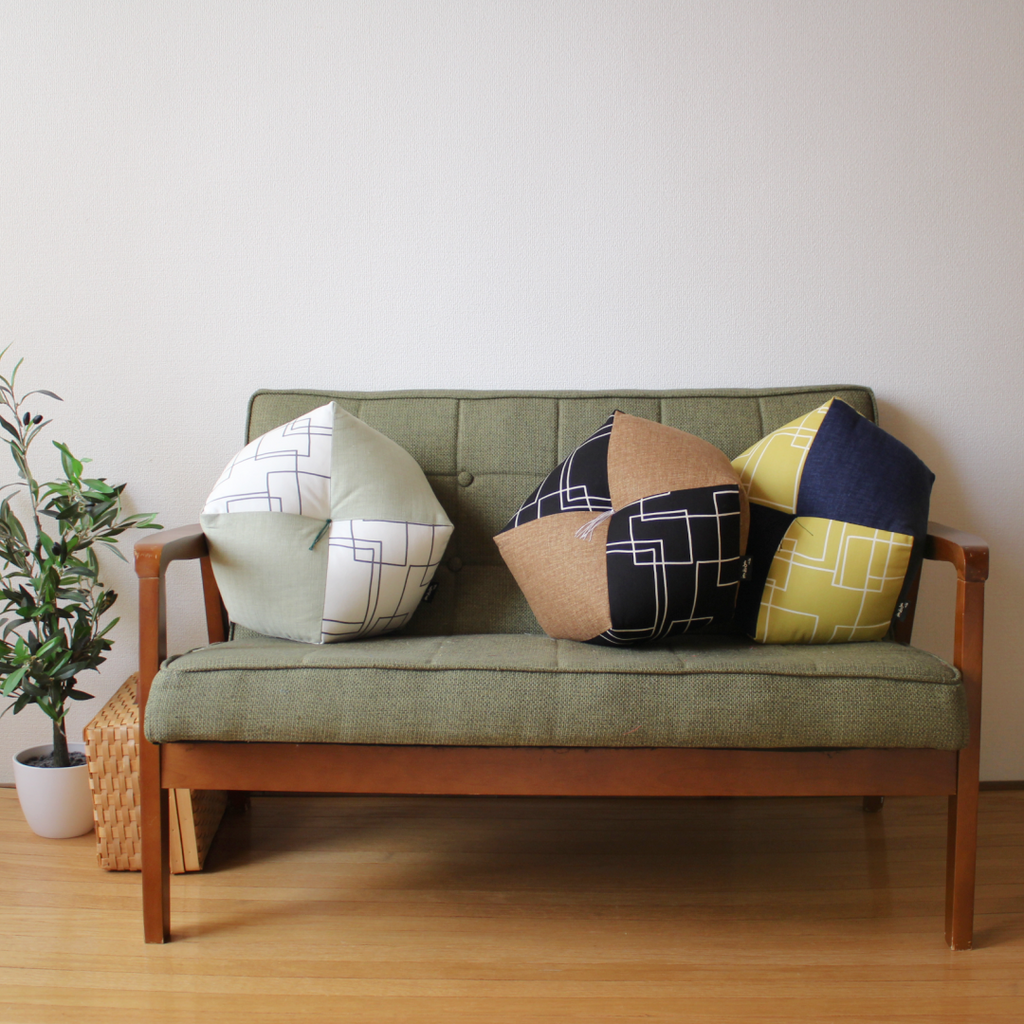 Ojami Cushion | Maze | 2024 Spring Collection – Takaokaya