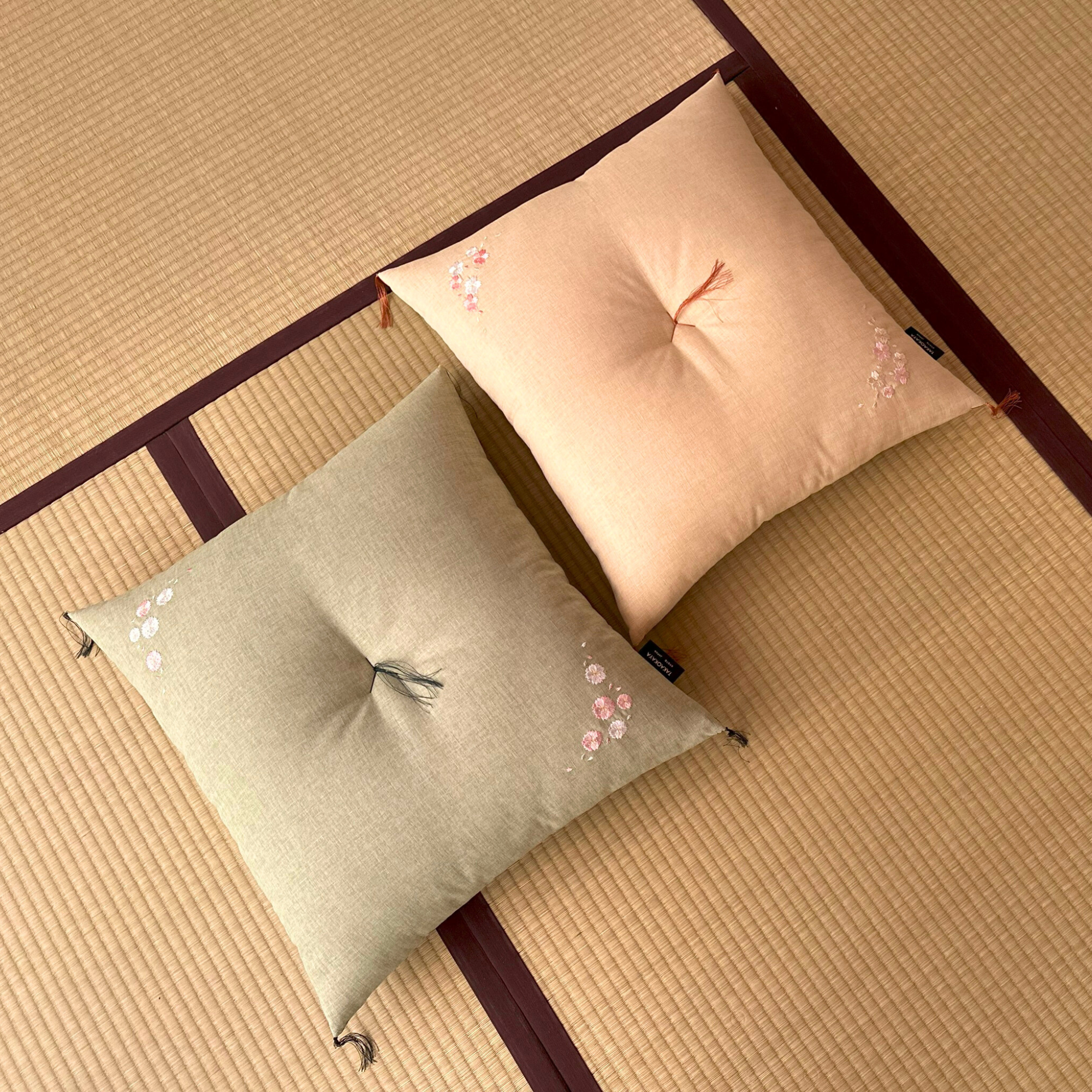 NAOTO クッション Kyoto Zabuton Cushion – Takaokaya