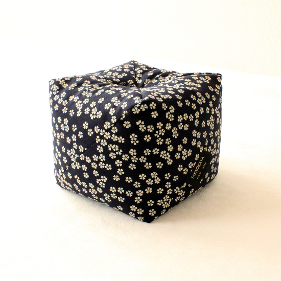 Cojami Meditation Zafu Pillow - Aizome-Fu – Takaokaya