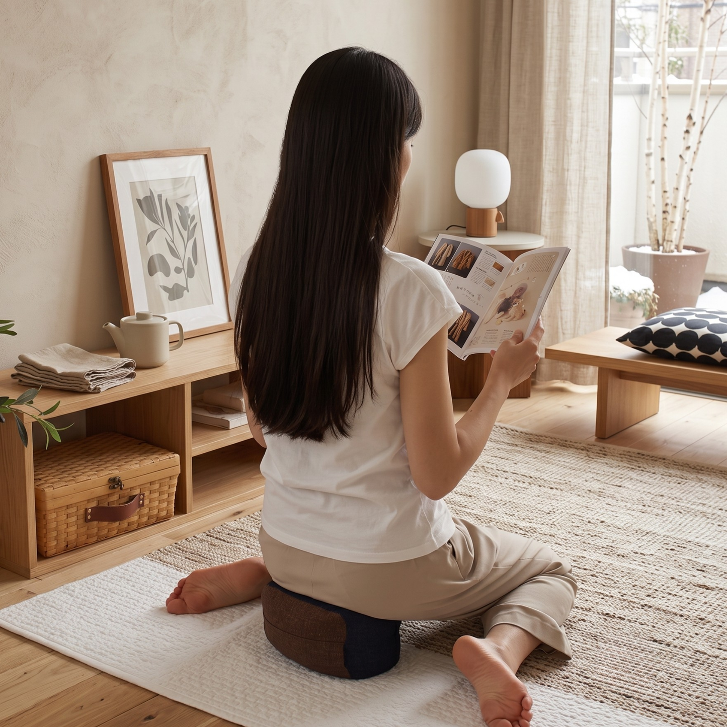 Coromi Zafu Pillow - Cotton