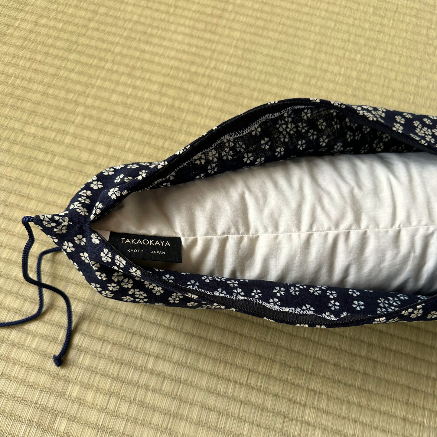 Long Pillow (Insert & Cover Set)- Aizome-fu