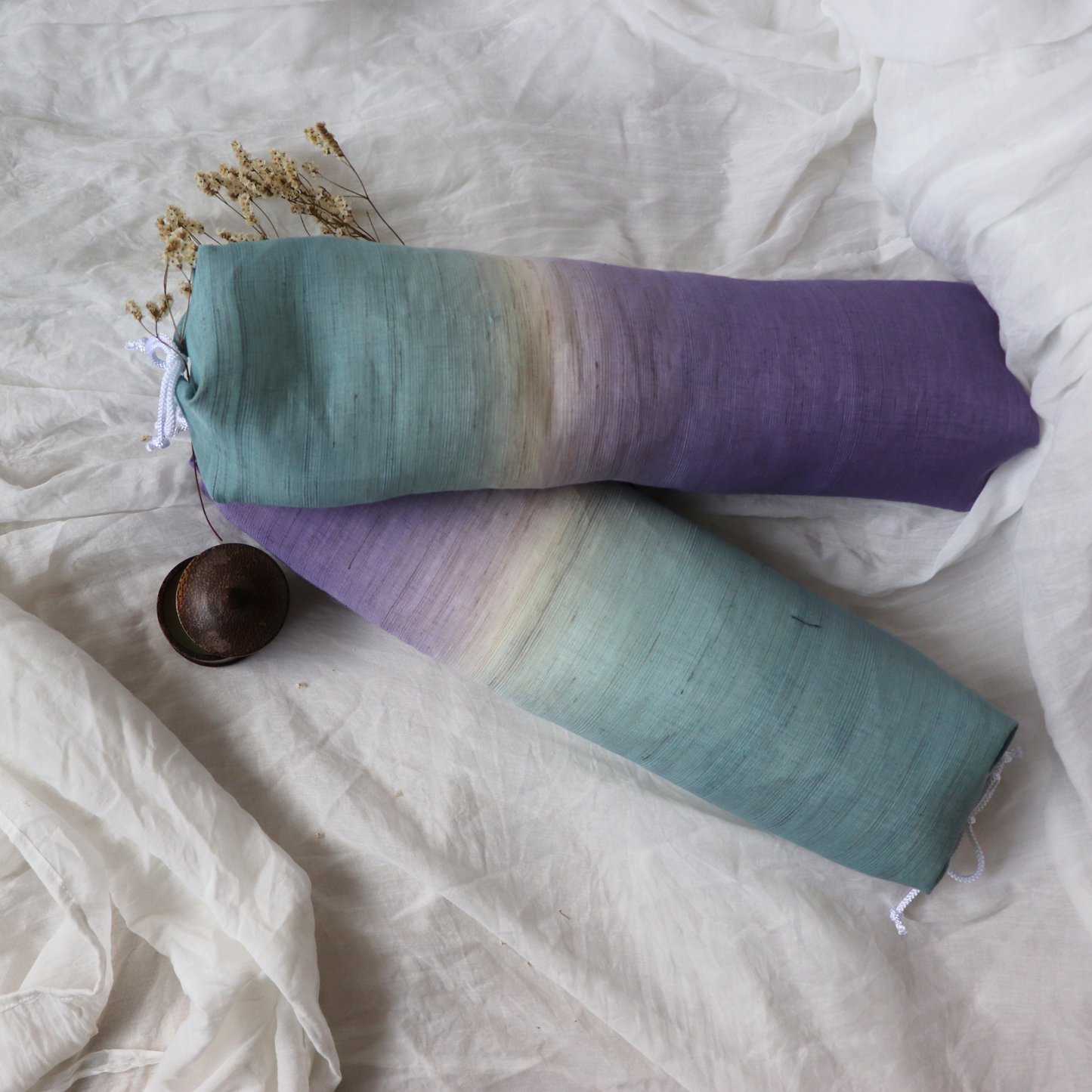 Long Pillow (Insert & Cover Set) - Hikizome Linen