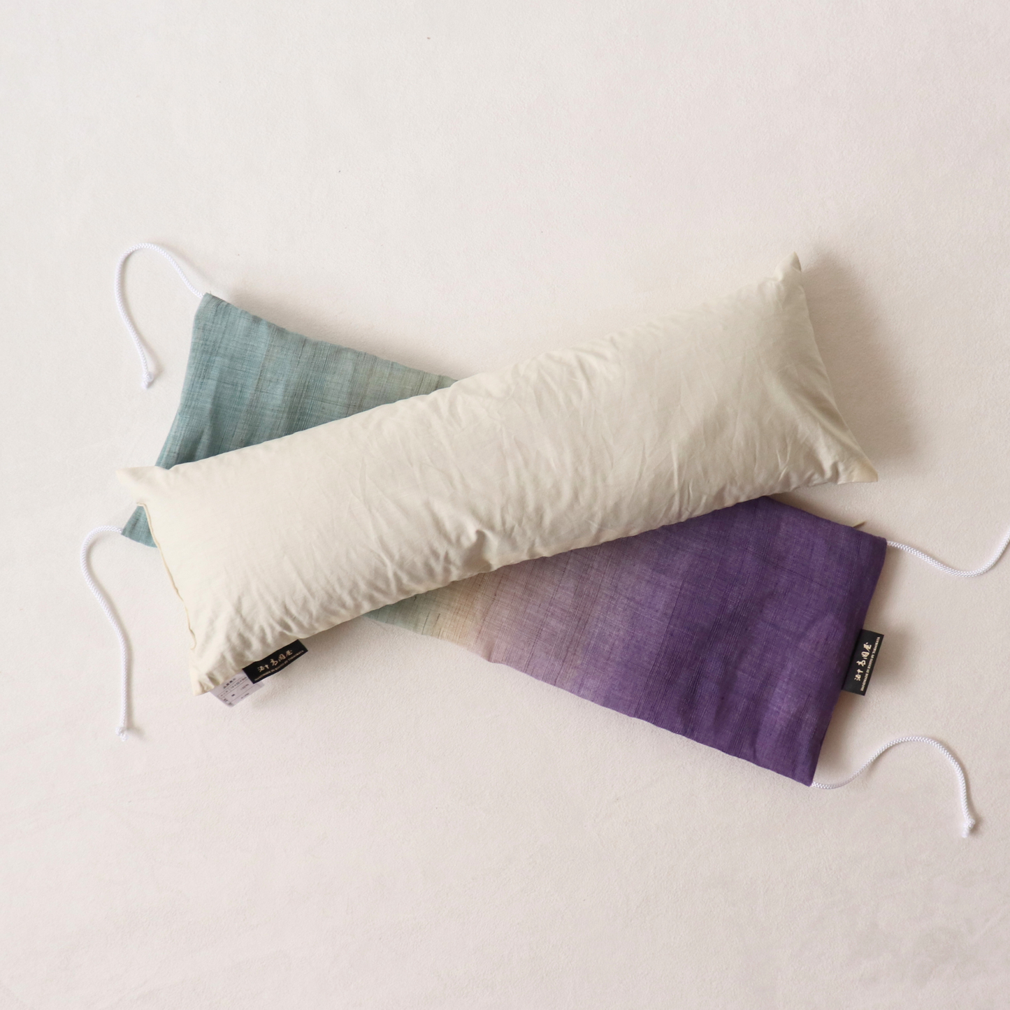 Long Pillow (Insert & Cover Set) - Hikizome Linen