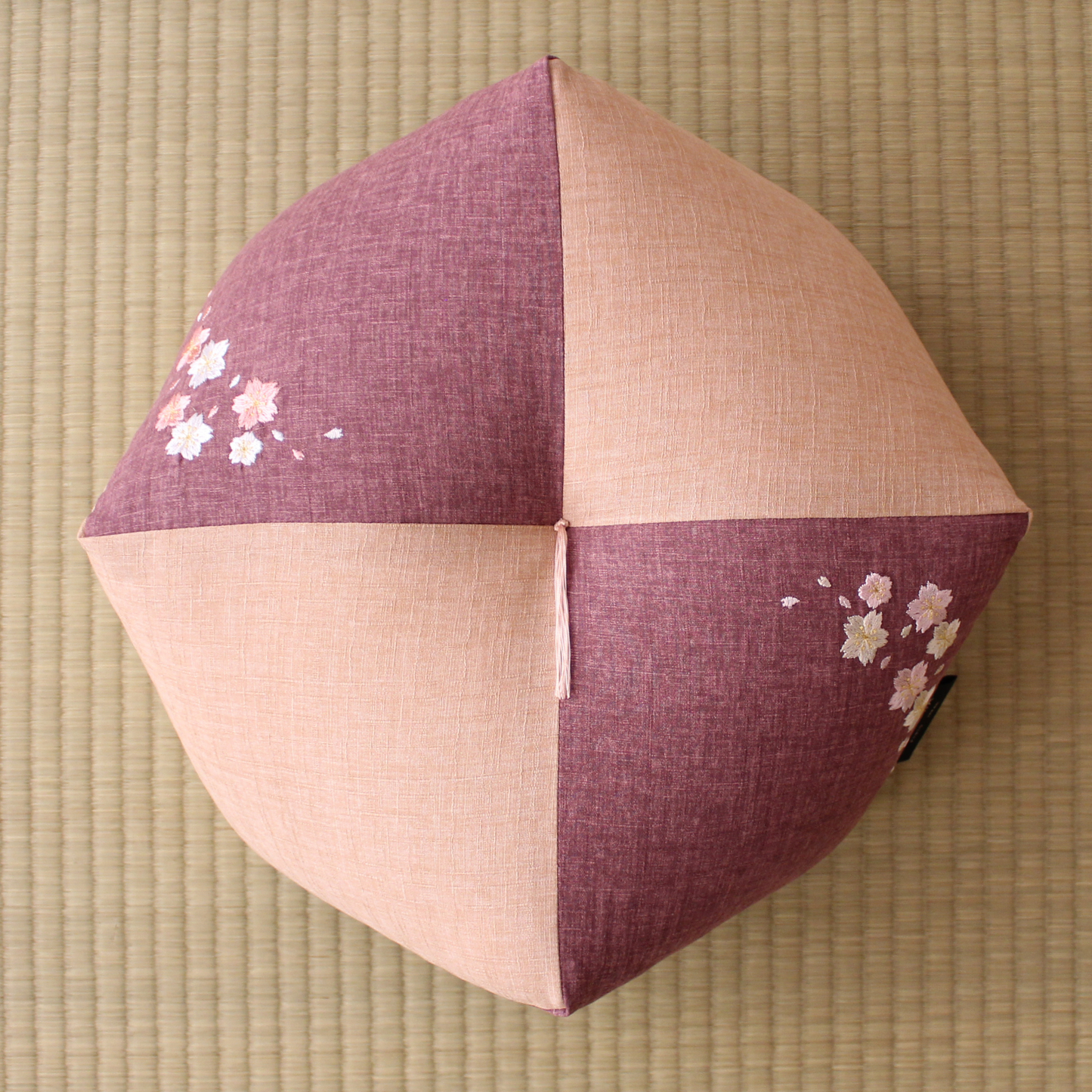 Ojami Cushion - Sakura Embroidery