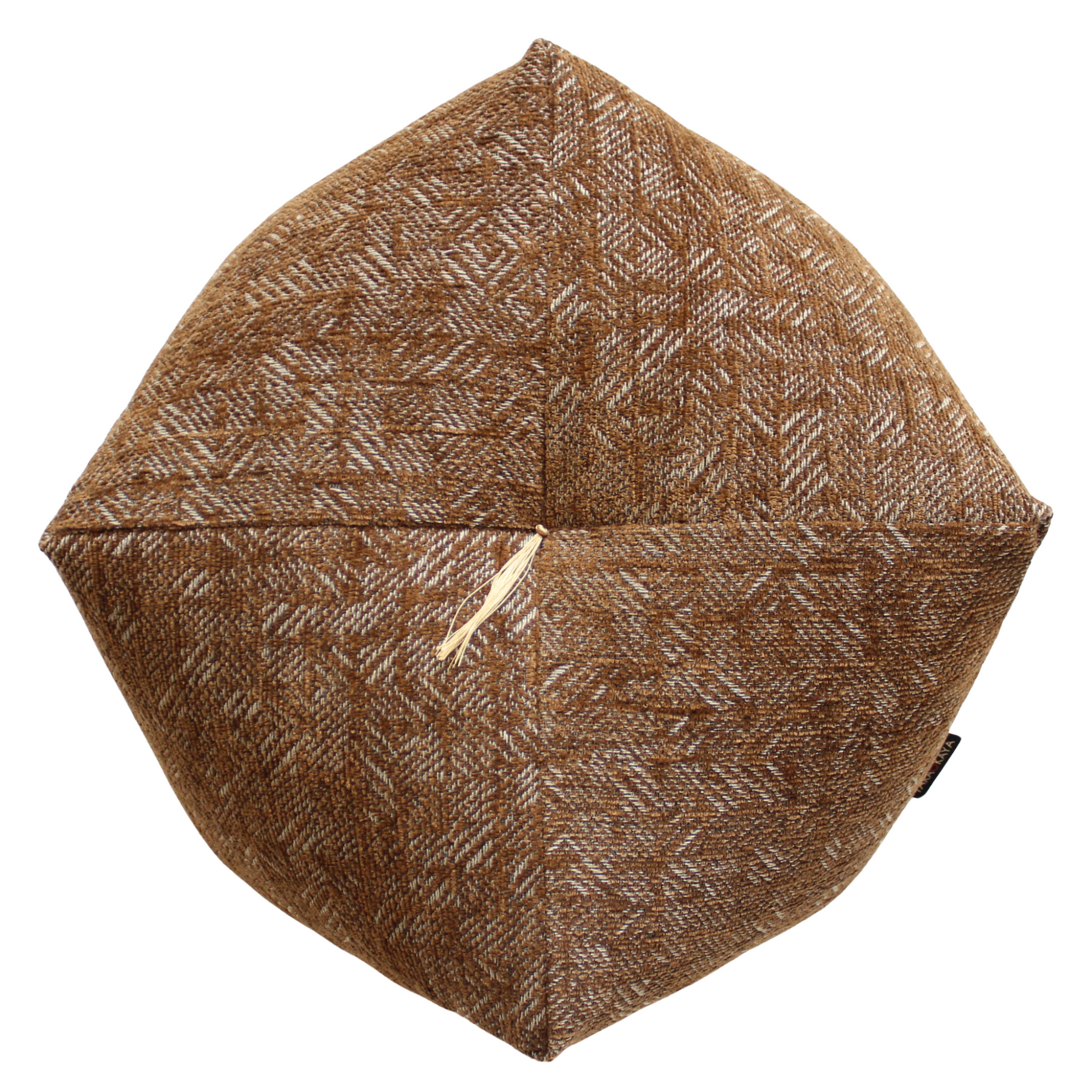 Fabric: brun