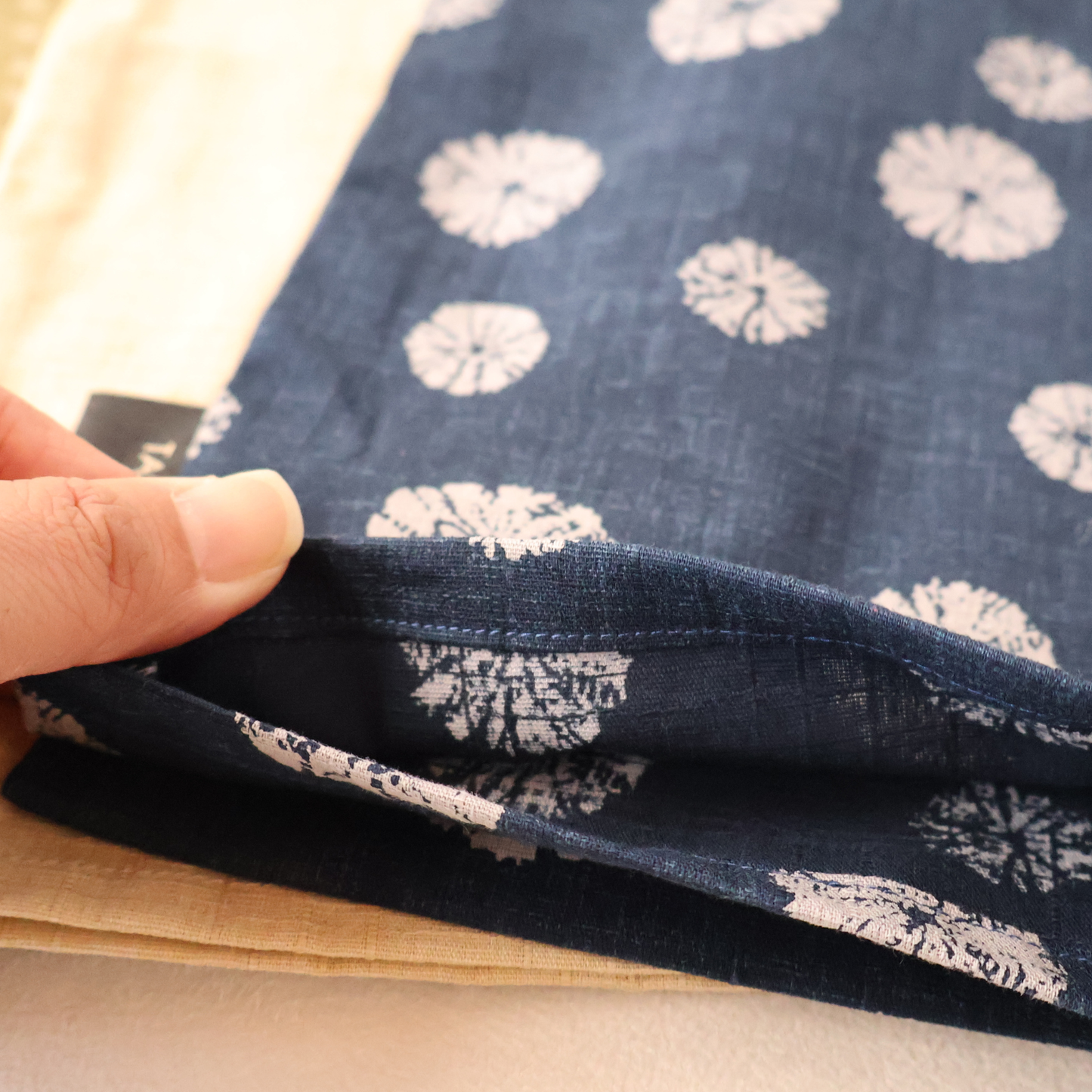 Standard Pillow (Insert & Cover Set) - Cotton - Takaokaya,  zabuton, futon, cushion, made in Kyoto